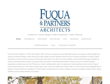 Tablet Screenshot of fuquaarchitects.com